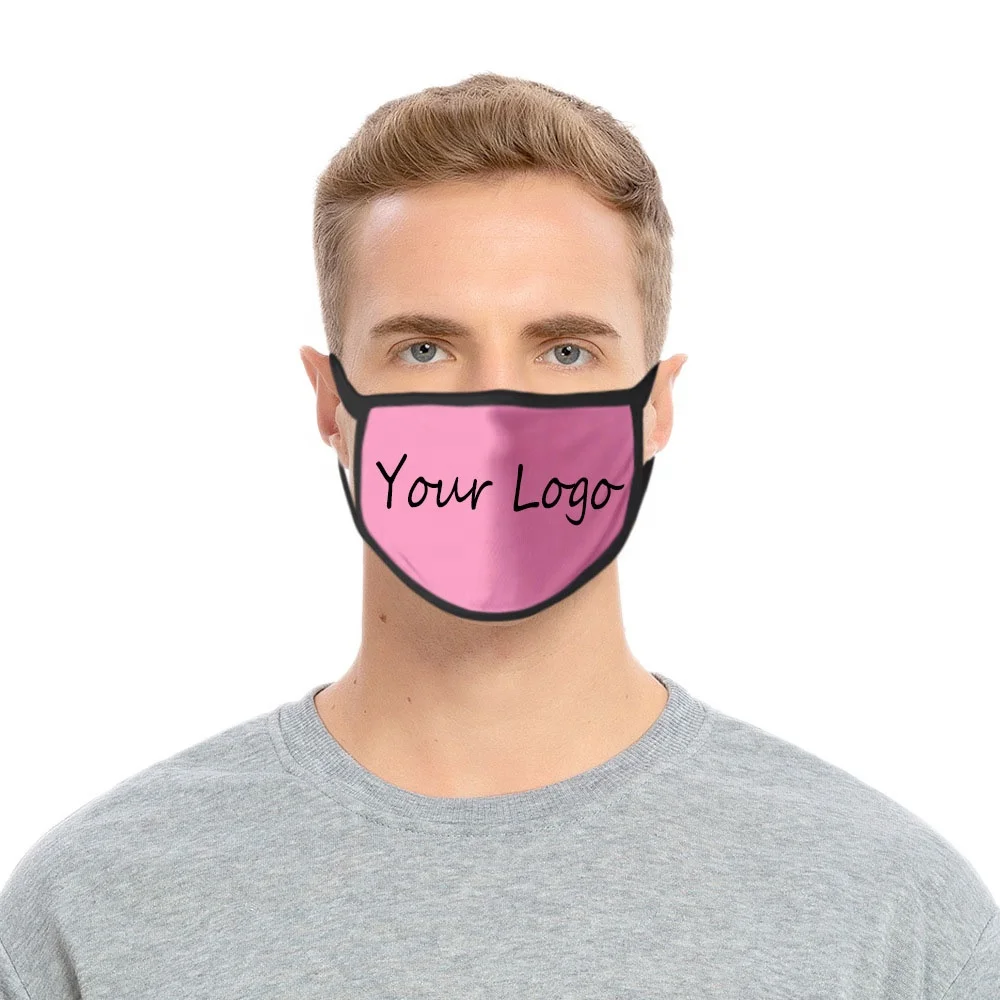 OEM Custom Design Wholesale Washable Cloth Polyester Sunscreen Covers Reusable Breathing Face Fashion for
