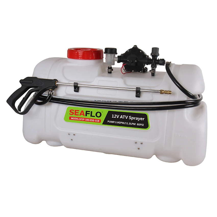 Сельскохозяйственная распылительная машина SEAFLO 60PSI 19LPM для фермы ATV