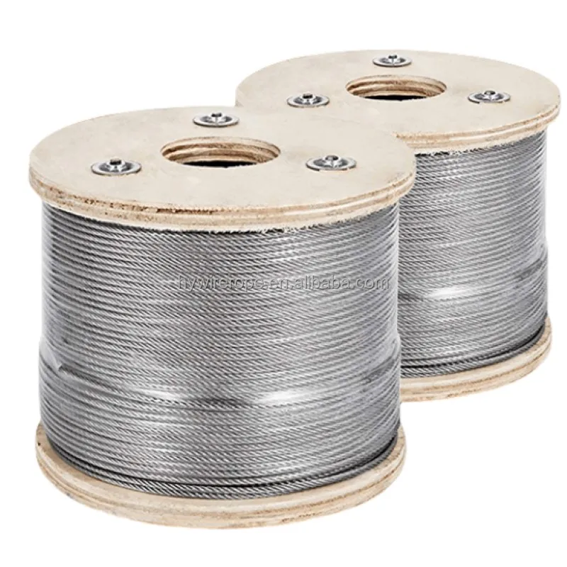 7x19 10mm stainless steel wire cable Used for exterior deck cable railing