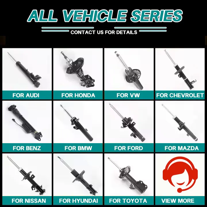 XICHAO car Air Suspension Front Strut Shock Absorber For Audi A6L C6 4F 2004-2011 OEM 4F0616039 4F0616040