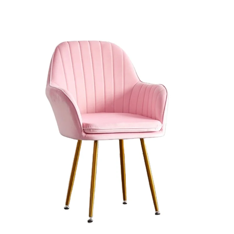 classic design dining room chair european cheap luxury nordic metal leg fabric velvet restaurant chair dining chairs modern