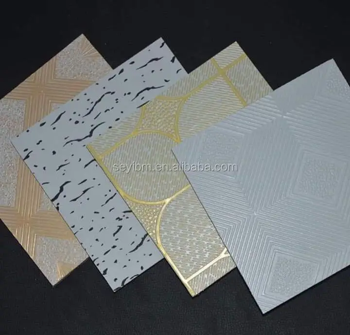 Cheap Price Factory Direct Supply 0.06/0.07 Gypsum Ceiling Lamination PVC Film For Decorative False Ceiling Tiles