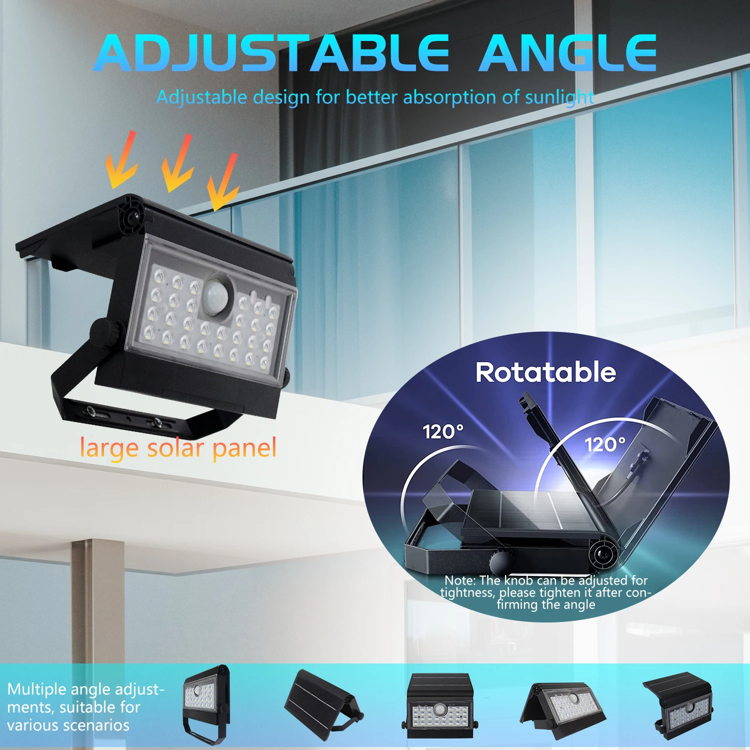 Outdoor IP65 Waterproof Solar Power Led Light Notebook Wall Light ABS 28 Leds Solar Light With PIR Motion Sensor for Outdoor