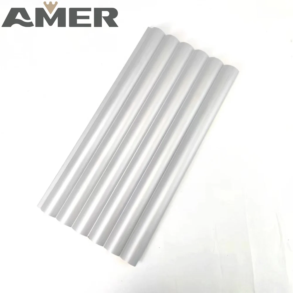 AMER wavy decorative PS wall panel wood plastic panels boards