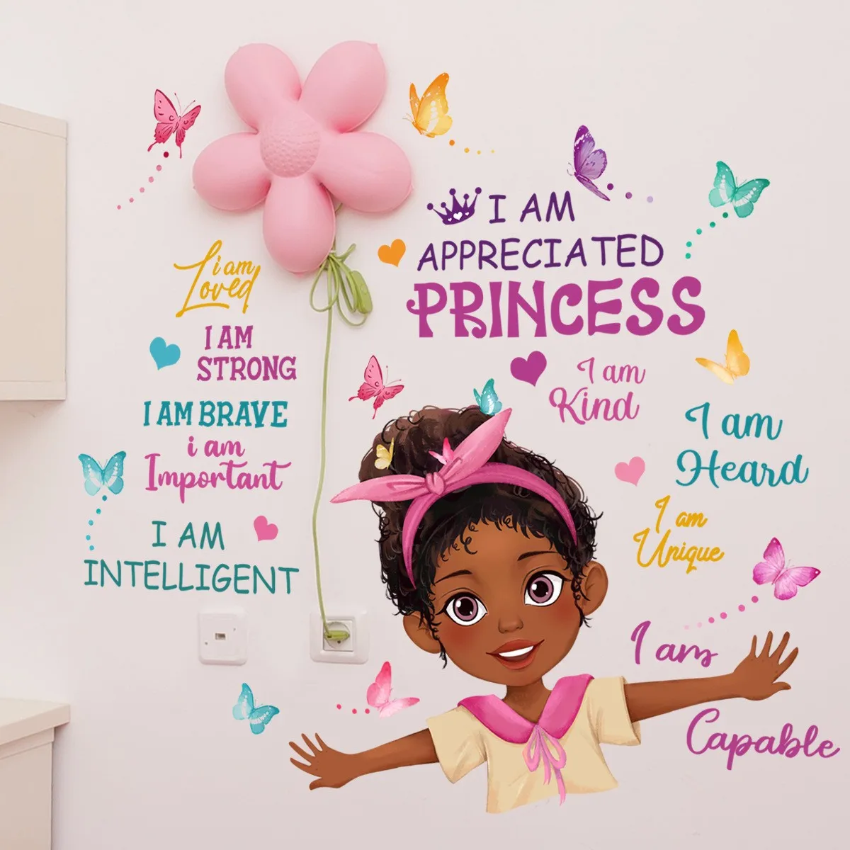 Home Rooms Gifts Stickers for Girls Boys Bedroom Nursery Unicorn Wall Decor for Kids Unicorn Wall Decal