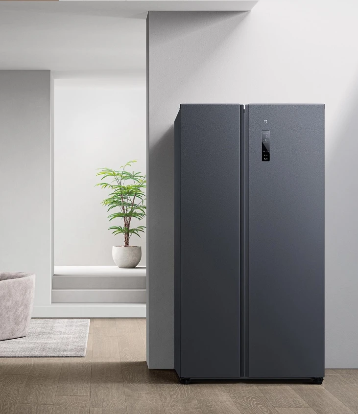 Original Xiaomi Mijia Refrigerator Side-By-Side 536l 36 Low Decibels Runs With Mijia App