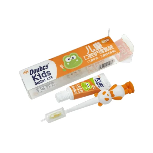 Toothbrush With Toothpaste And Toothbrush Cup 3Pcs In One Set Toothpaste Set For 3-12 Years Old