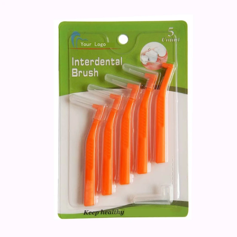 2021 горячие детали Замена межзубная щетка с индивидуальной упаковкой