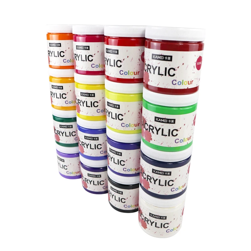 Wholesale professional 500ml artist acrylic paint set art supplies
