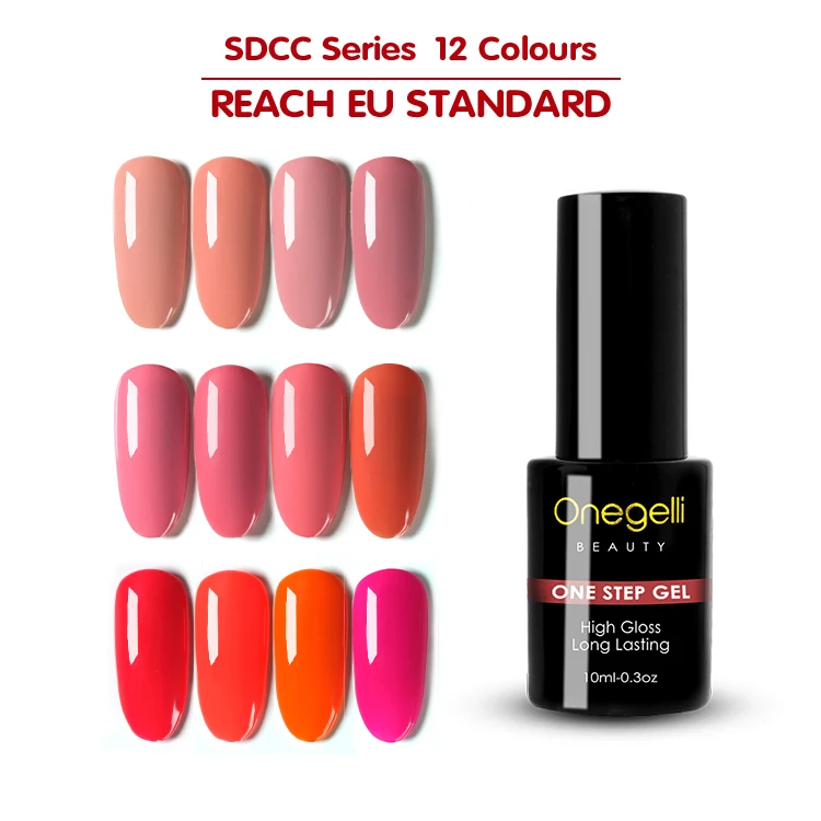 
Biola 1 step uv gel nail polish Varnish Nail Vegan color Gel Polish 