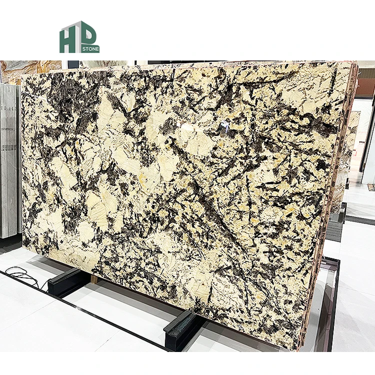 Luxurious Snow Mountain Orchid Marble Wall Panel from China Factory