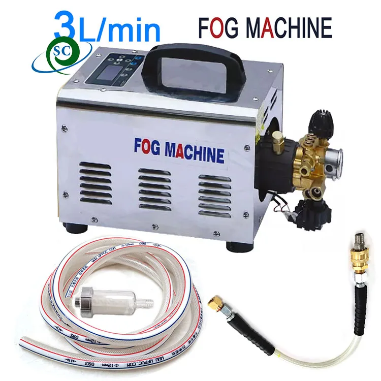 CS High Pressure Mist Cooling System Pump Fog Cooler Machine for Outdoor Cooling Misting
