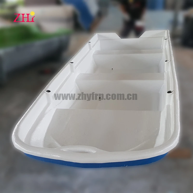 New design fiberglass boat high speed center console pontoon boat