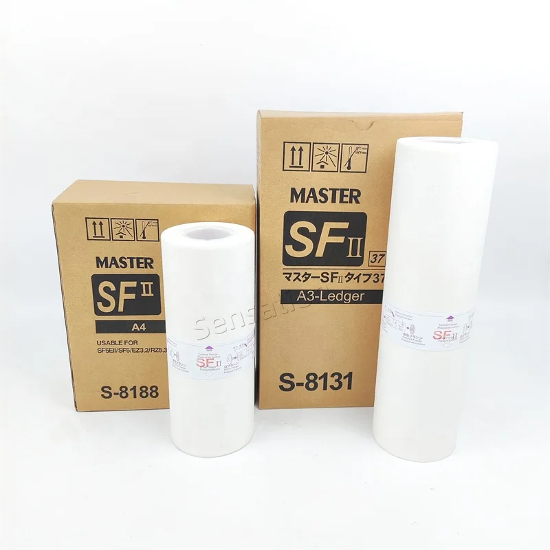 Высокое качество F II A3 Master Roll S-8131 заводская цена для RISOs SF5330 SF5350 SF9450 цифровой дубликатор