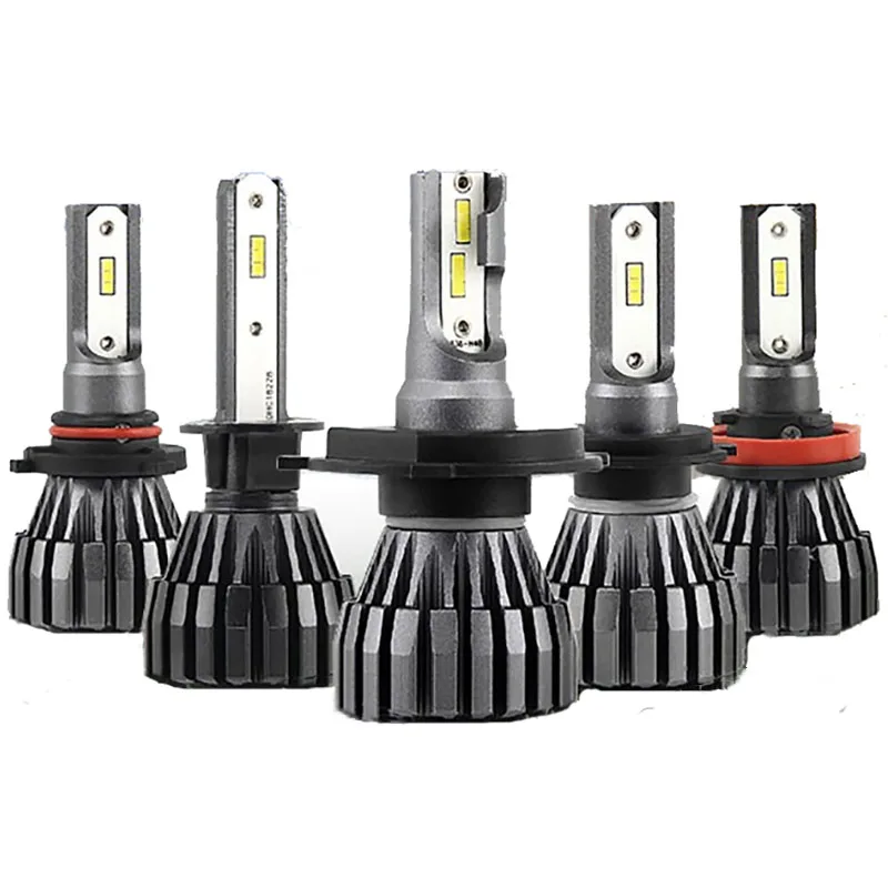 Auto Lighting System K2 led headlight Canbus Wholesale CSP chip 60W 16000LM led car light  H4 car led headlight IP67 Universal