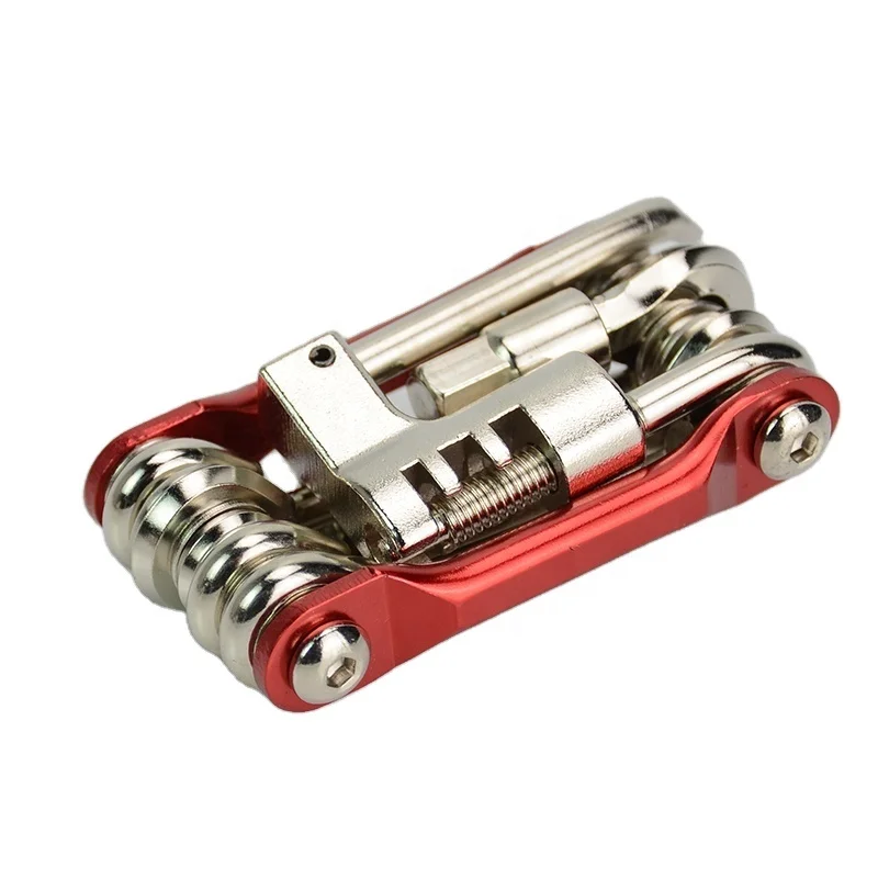 
High-quality 11-in-1 bicycle repair tools portable folding bicycle repair tools 