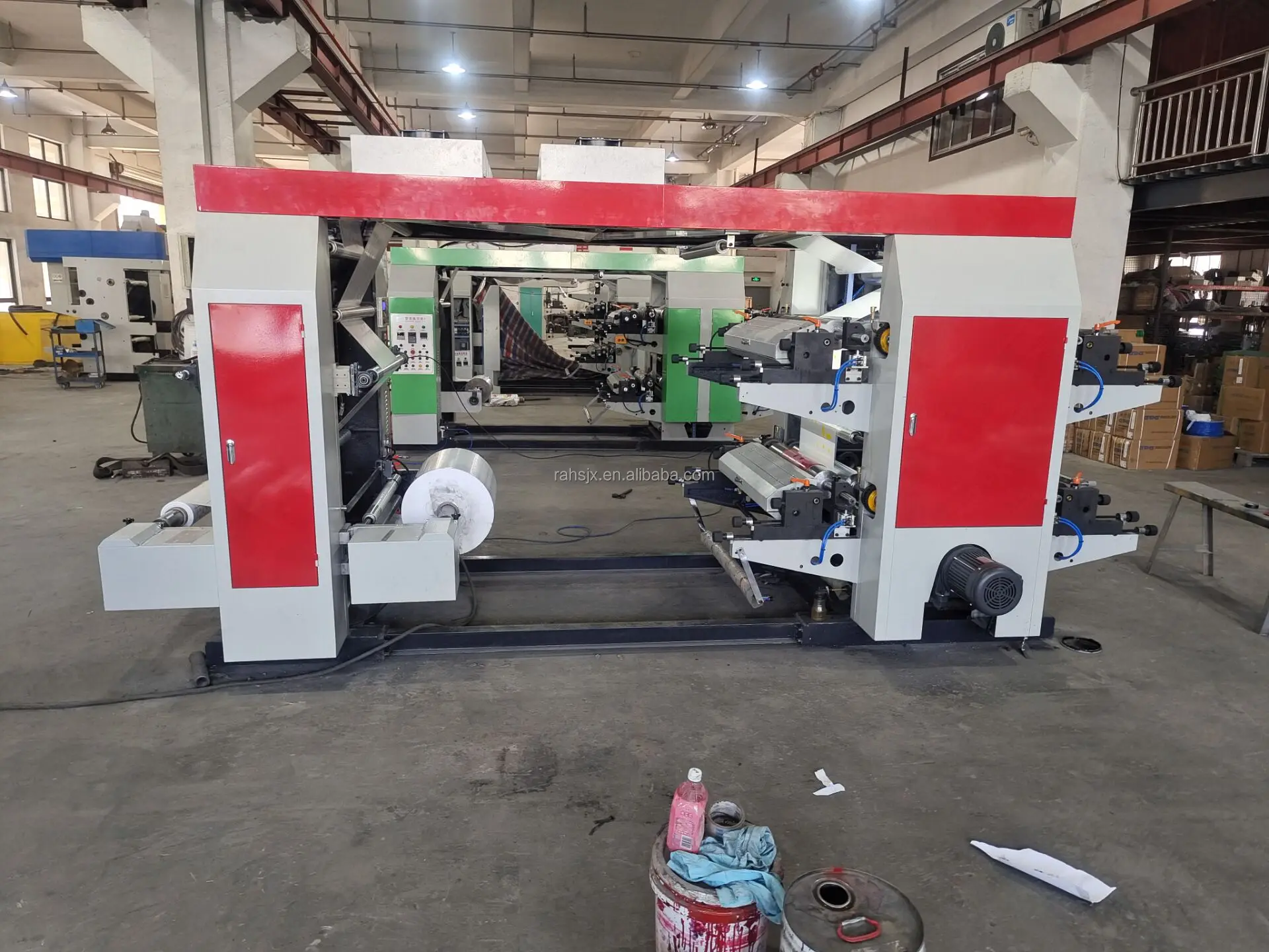 YT-4600 HDPE bag film 4 color flexo printing machine