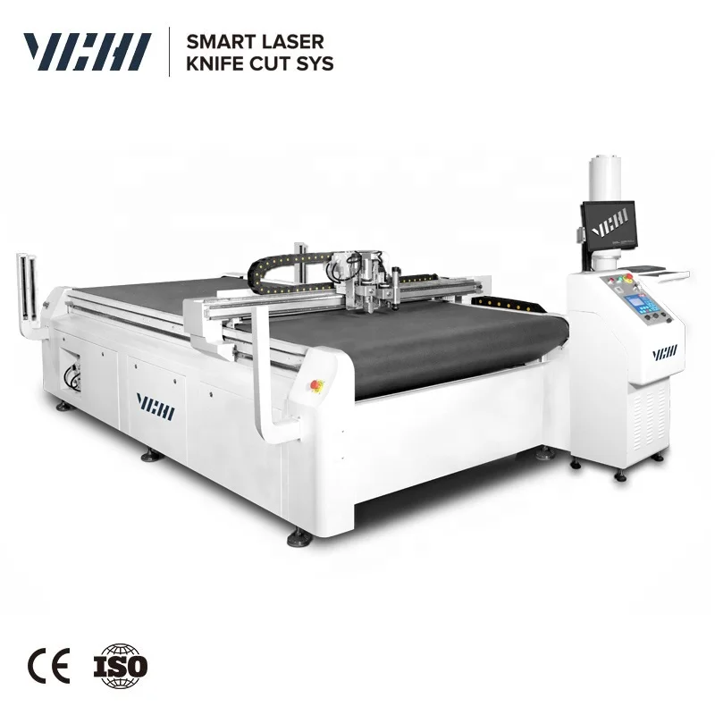 Automatic fabric roller blinds cutting machine textile cutting machine round knife end cutter apparel fabric cutting machine