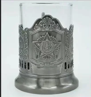 Hot sale metal vintage small goblet home decoration creative wedding household carving pattern