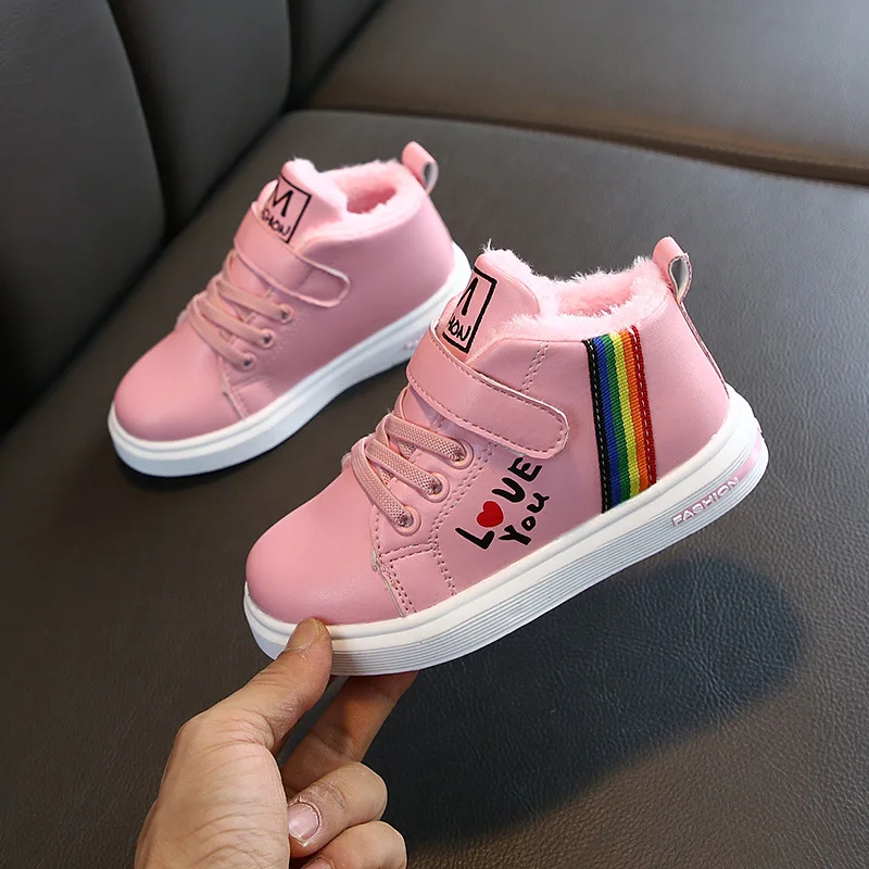 Hot selling kids casual shoes wholesale colorful design gilr shoes boy sports