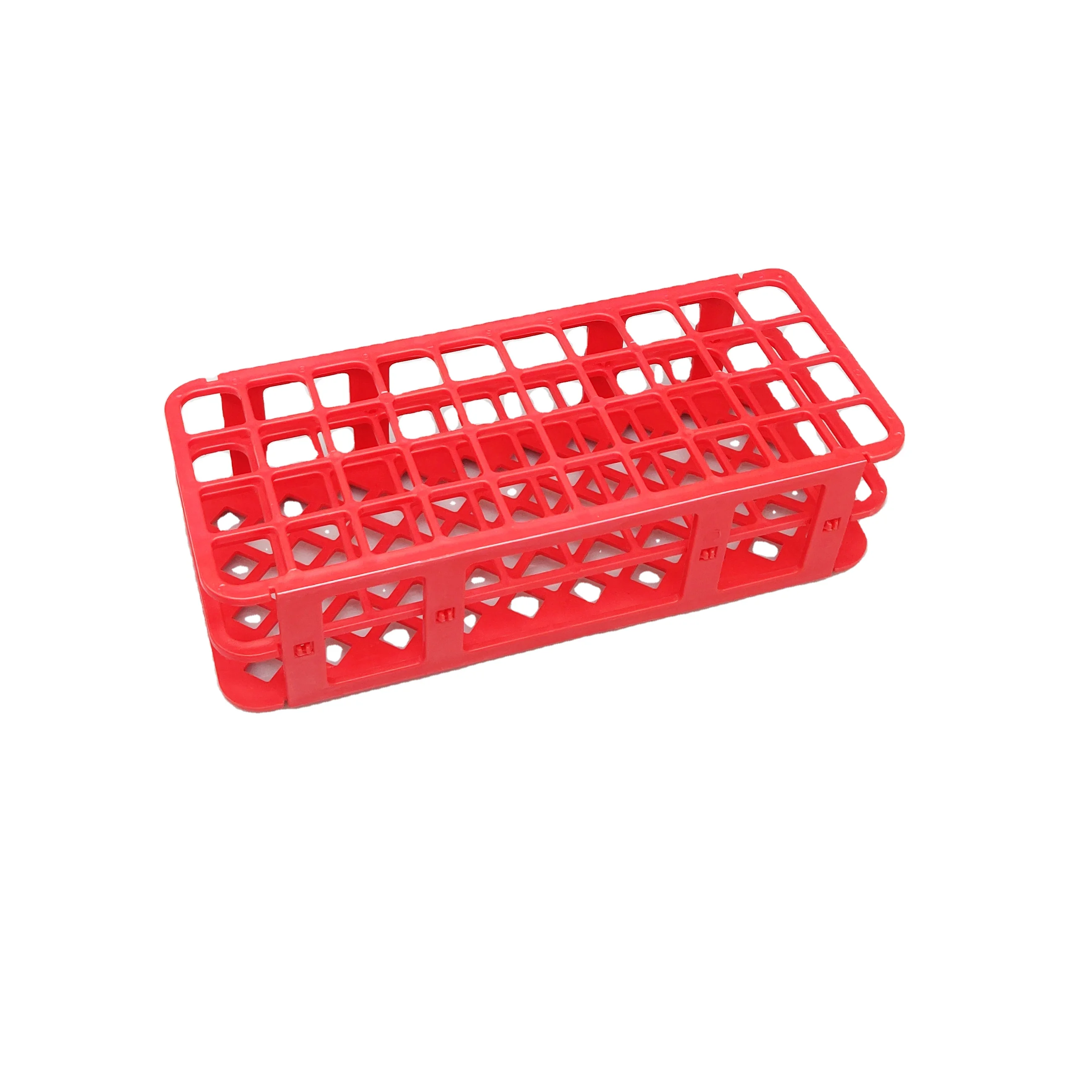 Laboratory Multipurpose Plastic 13mm/16mm/20mm/25mm/30mm Assembly Test Tube Rack Holder Detachable Test Tube Display Rack Stand