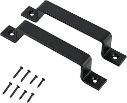 Brushed Nickel Gold Color Sliding Barn Hardware Kit for sliding barn door handle