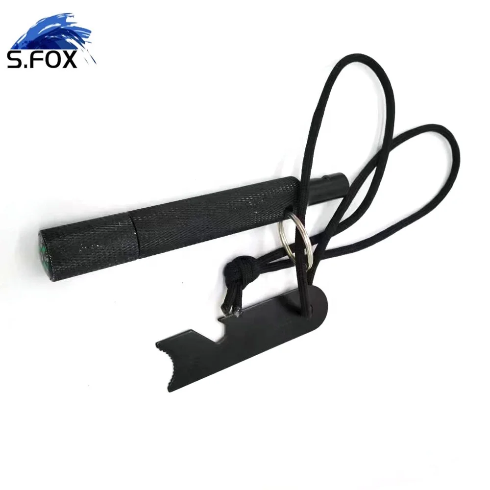 Emergency Fire Starter Kit 3-in-1 Magnesium Flint Fire Starter with Compass and Whistle Ferro Rod