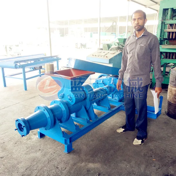 22kw low investment energy saving equipment biomass charcoal sawdust briguetting press machine