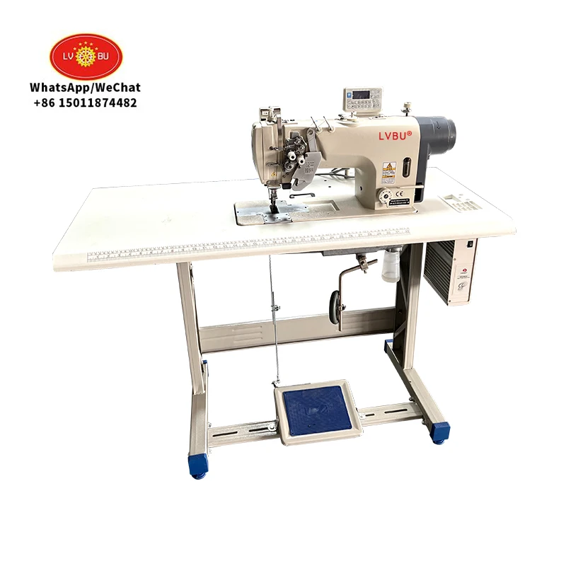 LVBU-8752D direct drive double needle lockstitch sewing machine