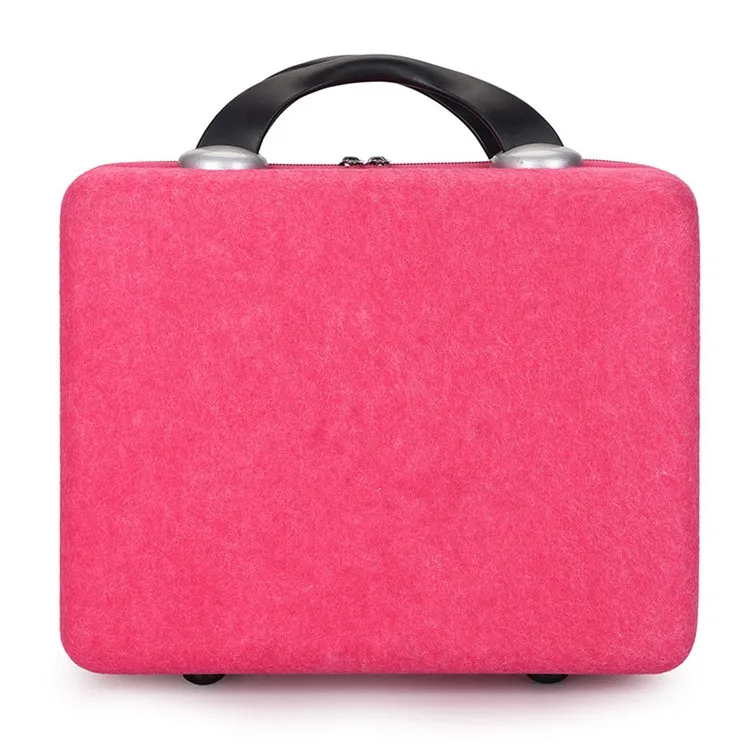 2024 new style case suitcase travel luggage set for outdoors mini business bags carry on children felt portable suitcases