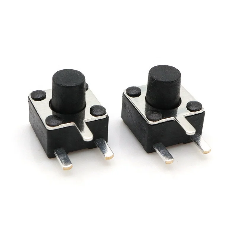 push button switch 4.5*4.5 Side 3 pin tactile touch switch 4.5*4.5*3.8 tact push button tact switch