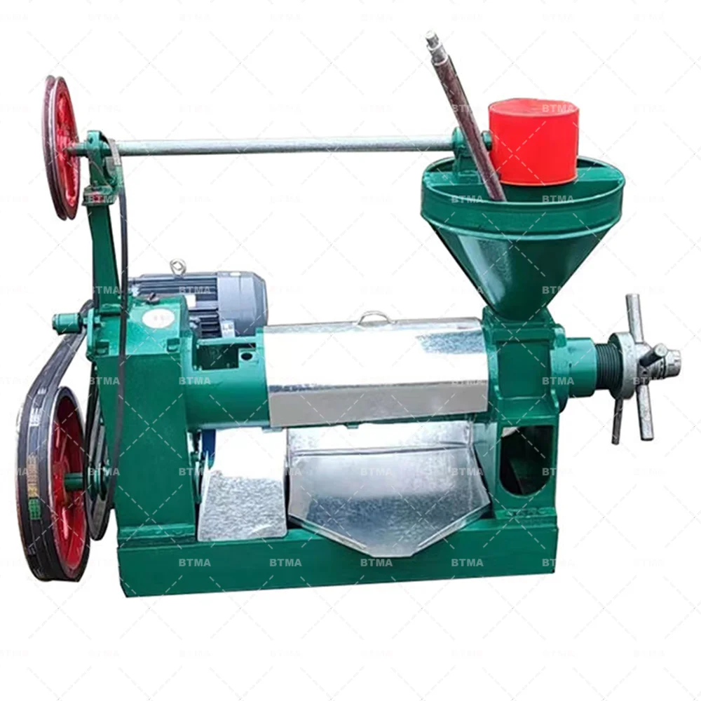 BTMA 6YL-80 cold press sunflower oil press expeller oil making machine for small oil business