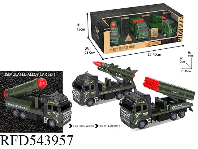 Factory Price Boys Gift Friction Missile Vehicle Toys Military Truck Model Other Cars Small Mini Toy Vehicles