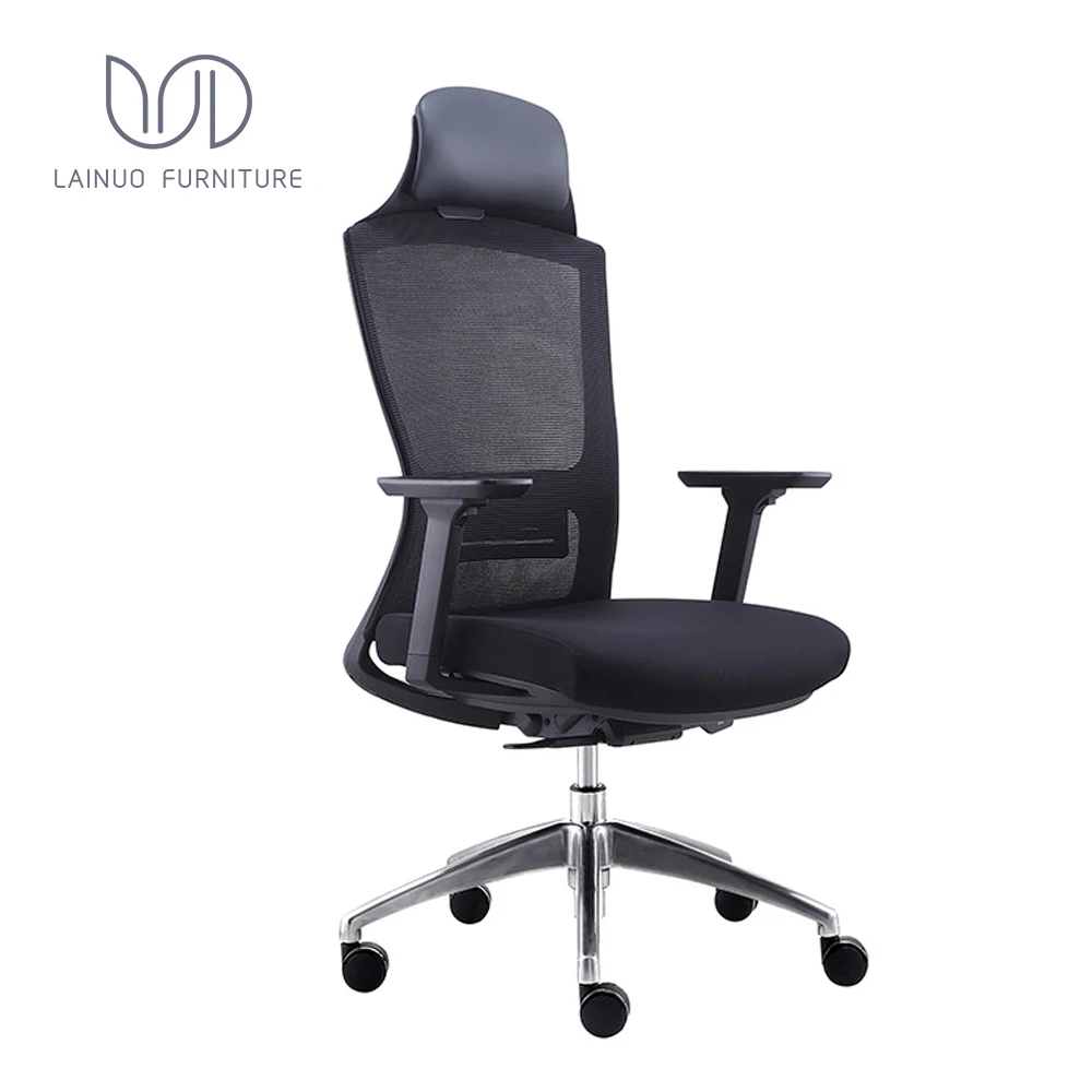 executive ergonomic  mesh chair with headrest office