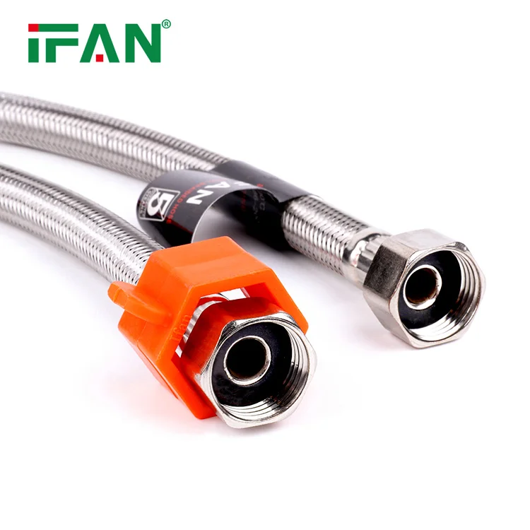IFAN Free Sample Corrugated Stainless Steel Pipe Flexible Hose Braided Flexible Hose