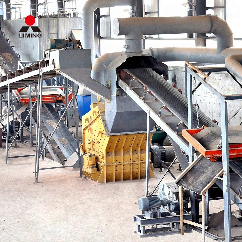 Aggregate Pf1214 Fine Stone Hammer Impact Rotary Crusher Price