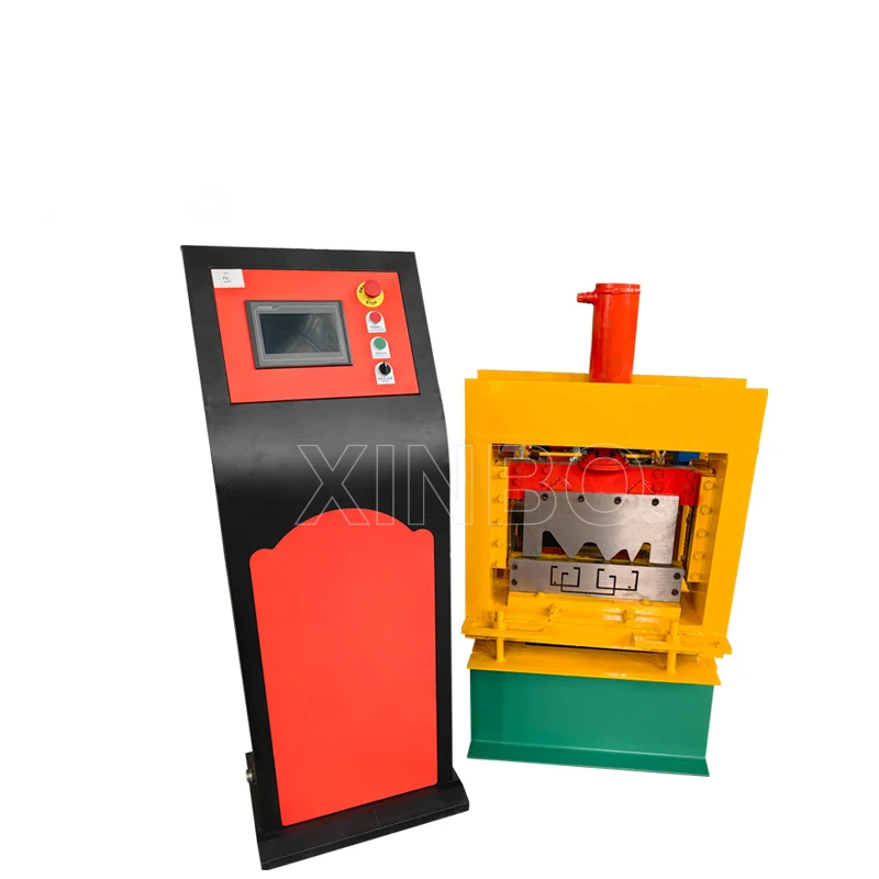 High Speed Precut C Z 100 Purlin Making Roll Forming Machine for Automatic Interchangeable CZ Steel Fast-Changing