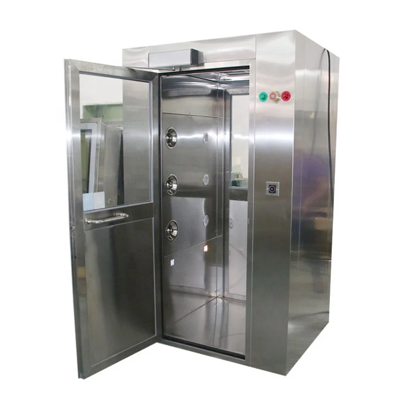 Air Clean Equipment Clean Room Air Shower Pass Though  Stainless Steel Air Shower Room for Dust Free Room