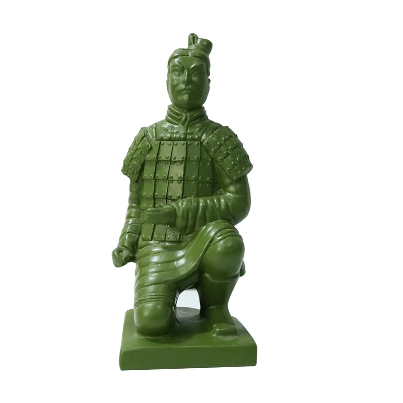 Resin figurine /statue of Qin Shihuang Terracotta Warriors and Horses for souvenir  resin craft travel souvenir gift