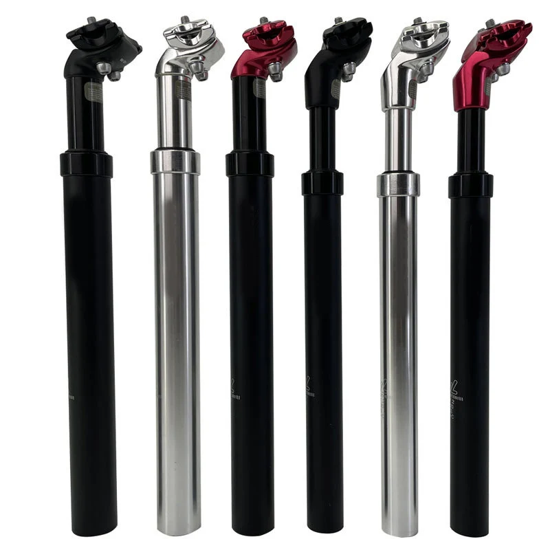 
Lightweight Aluminum Body 27.2 30.9 31.6 mm Bicycle Parts Shock Absorber Damper Post Bike Suspension Seatpost 