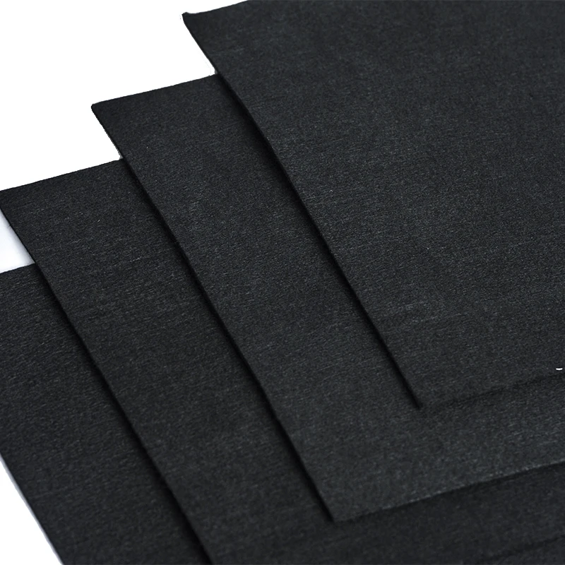 Activated Carbon Felt 10Mm Activated Carbon Fiber Felt Activated Carbon Felt
