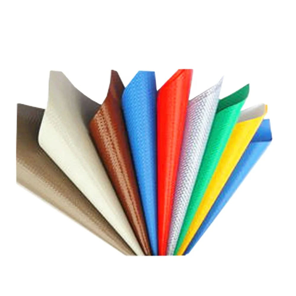 1000d pvc coated canvas waterproof thick woven polyester nylon fabric tarpaulin tarps