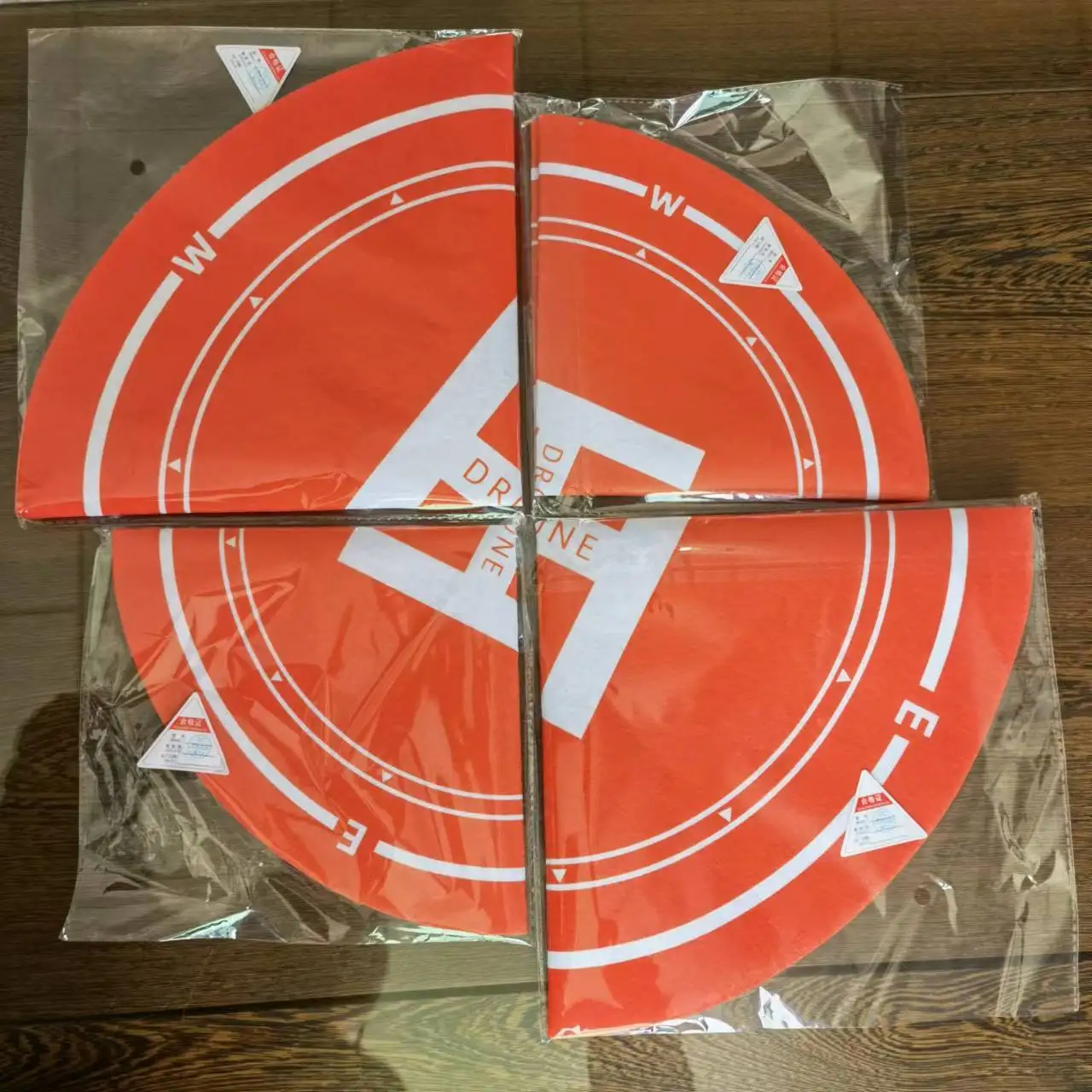 Drone landing Pad 40CM 60CM drone coordinate pad apron foldable Waterproof double sides drone landing pad