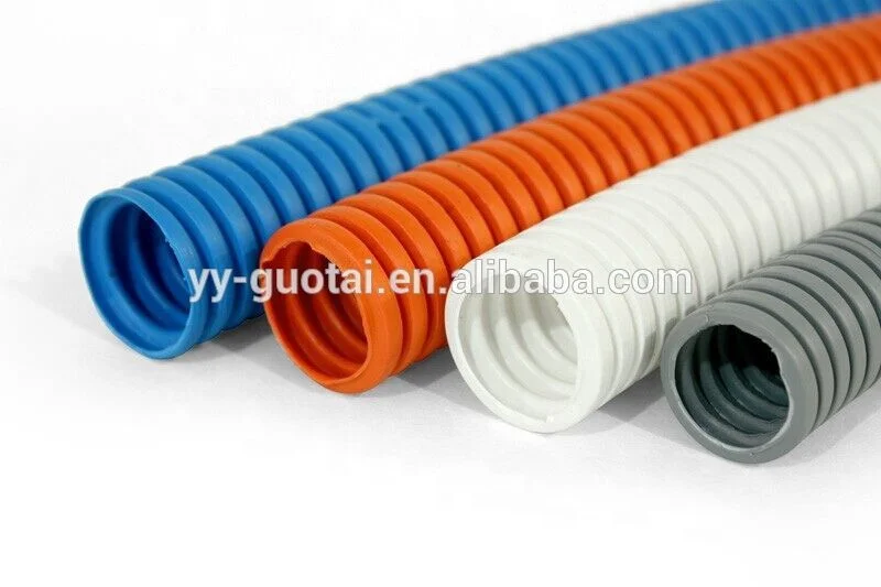 PVC PA PE  single wall plastic corrugated pipe making machine at factory price