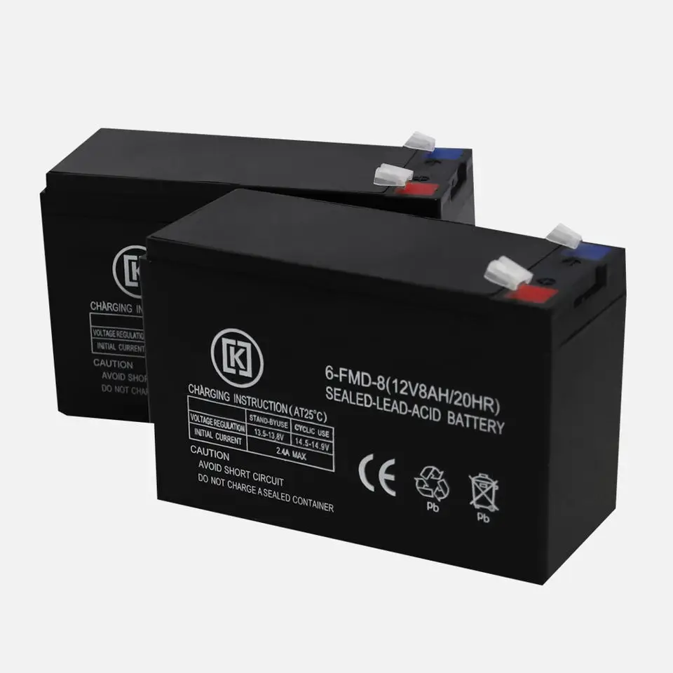 Wholesale Deep Cycle Agm Battery 12v 7ah 12v 8ah 12v 12ah Rechargeable Lead Acid Battery For Electric Vehicle