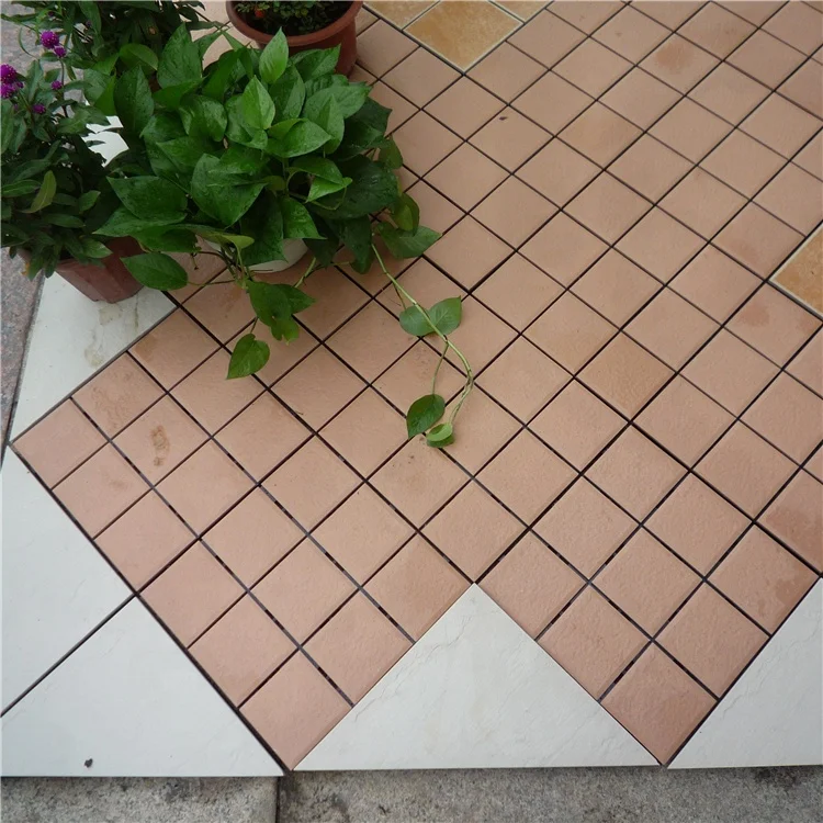 click together non slip floor tile ceramic patio interlocking deck tiles