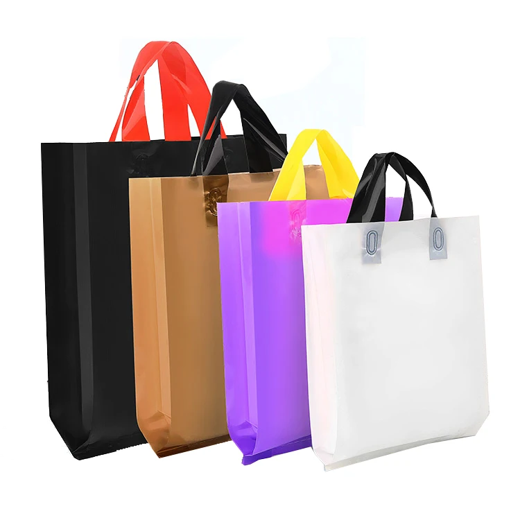 Biodegradable Packing Shopping Printed Small Plastic Pvc Packaging Bag With Own Logo