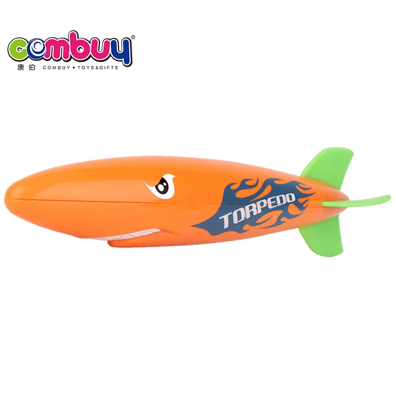 Swimming kids play game torpedo diving pool toys set