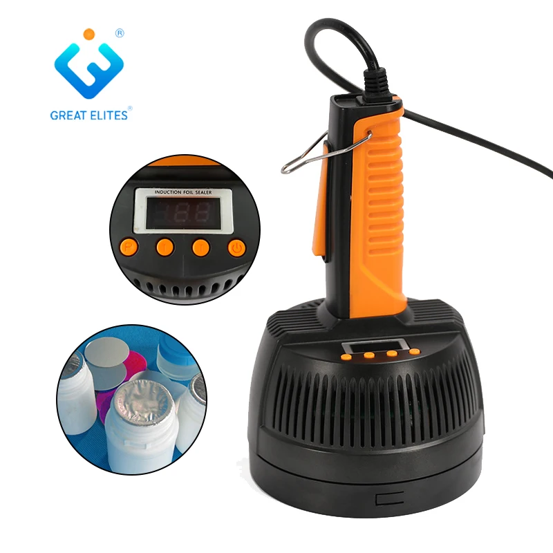 Portable cap sealer machine electromagnetic induction aluminum foil container sealing machine