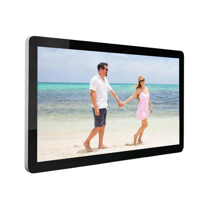 Factory Price 21.5 inch Advertising Screen Media Player LCD Digital Signage TV 43 55 inch Wall Mounted Advertising Display